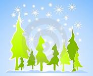 Copos de nieve Cuento sobre la colaboración